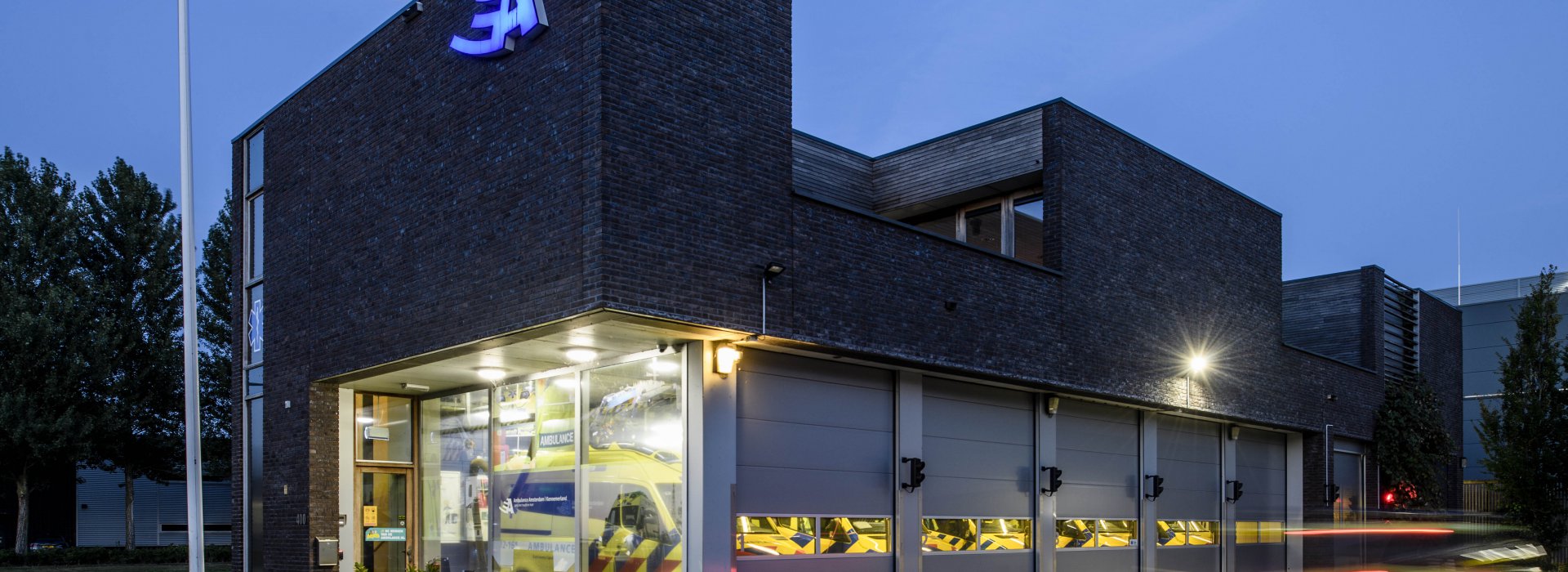 Ambulancepost in Hoofddorp