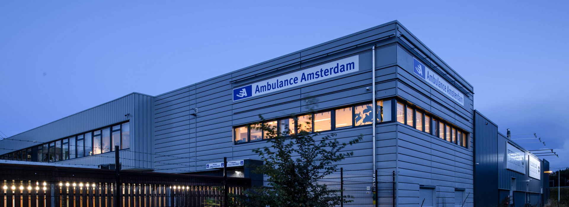 Ambulancepost Overamstel in Amsterdam