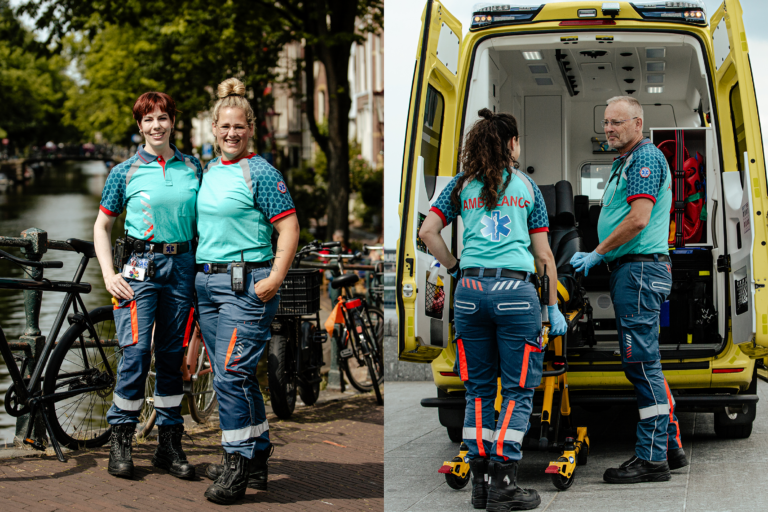 Vanaf Vandaag Nieuwe Uniformen Ambulance Amsterdam
